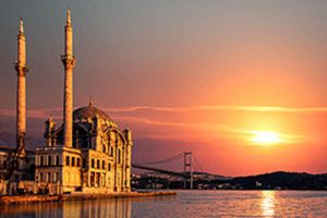 Mezquita de Ortaköy en Estambul